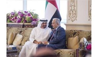 الشيخ محمد بن زايد وخليفة حفتر
