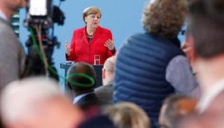  المستشارة الألمانية أنجيلا ميركل