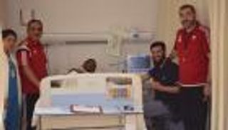 فحص طبي لأبيض الشواطئ استعدادا لمونديال باهاماس