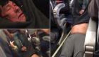 بالفيديو.. سحل وطرد مسافر على متن طائرة أمريكية زائدة العدد