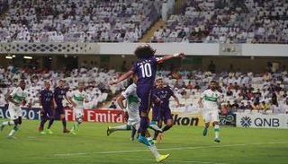 من مباراة العين والأهلي