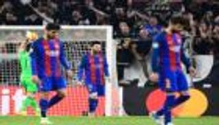 لاعبو برشلونة يستبعدون تكرار الـ"ريمونتادا" أمام اليوفي