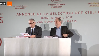 المؤتمر الصحفي لمهرجان كان