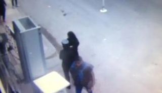 صورة من فيديو تفجير الكنيسة المرقسية