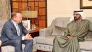 محمد بن راشد يستقبل رئيس وزراء الدنمارك