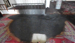 آثار الحادث