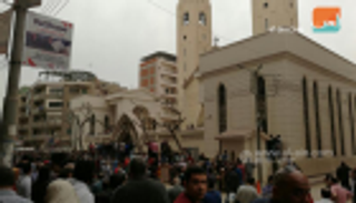 بالفيديو.. انتحاري طنطا من الشارع إلى لحظة تفجير الكنيسة