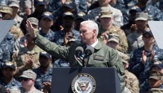 مايك بنس نائب الرئيس الأمريكي - رويترز