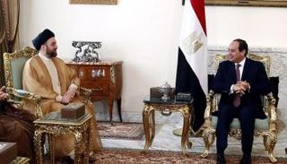 الرئيس السيسي يستقبل عمار الحكيم