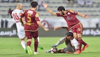 صورة من المباراة