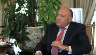 سامح شكري  وزير الخارجية المصري