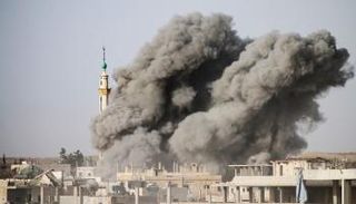 الغارة أسفرت عن خروج المستشفى من الخدمة- أرشيفية