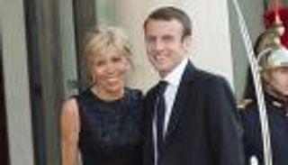 بالصور .. زوجة ماكرون تكبره بـ24 سنة وكانت معلمته