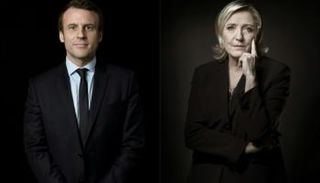 ماكرون ولوبان