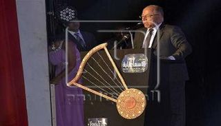 وزير الثقافة حلمي النمنم في حفل الختام 