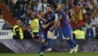 برشلونة يحطم سلسلة الريال القياسية في الكلاسيكو