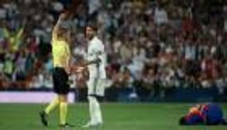 راموس "المتخصص" يُطرد للمرة الخامسة في الكلاسيكو 