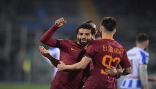 صلاح مع روما 