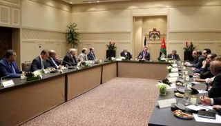 جانب من لقاء الملك عبد الله الثاني بقيادات إعلامية أردنية