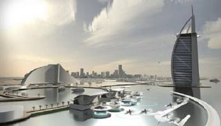 تصميم للتاكسي الطائر في سماء دبي