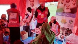 افتتاح مستشفى إماراتي ميداني بالصومال لعلاج الأطفال والمسنين