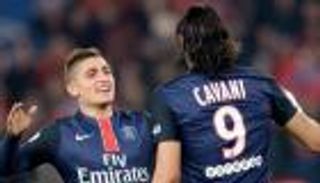كافاني ينافس فيراتي على جائزة أفضل لاعب في فرنسا