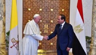 الرئيس السيسي وبابا الفاتيكان