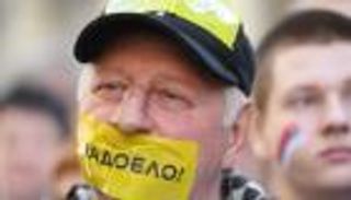 بالصور.. "سئمنا منه".. مظاهرة روسية ترفض ترشح بوتين لولاية رابعة