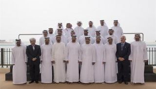 الشيخ محمد بن زايد مع الفائزين