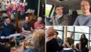 تصاعد التكهنات حول سعي زوكربرج للرئاسة بعد جولاته في أمريكا