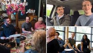 مارك يلتقي بعدة أسر في أنحاء الولايات المتحدة