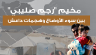 إنفوجراف.. مخيم "رجم صليبي" بين سوء الأوضاع وهجمات داعش