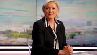 مارين لوبان مرشحة اليمين المتطرف في انتخابات الرئاسة الفرنسية