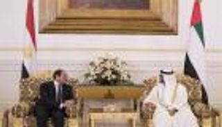 محمد بن زايد يبحث مع السيسي تعزيز العلاقات الأخوية