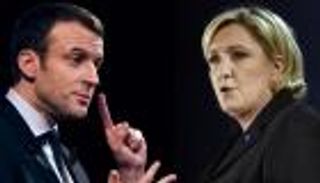 ماكرون ولوبان.. سباق نحو جذب أصحاب البطاقات البيضاء