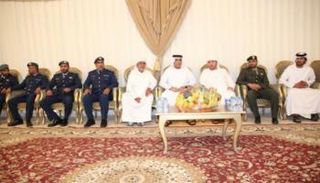 حاكم رأس الخيمة يقدم واجب العزاء في الشهيد حسن البشر