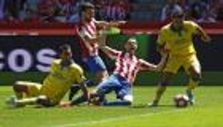 خيخون يُسقط لاس بالماس ويتمسك بـ"الليجا"