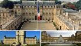 اللوفر وجناح نابليون بانتظار تتويج الفائز بقصر الإليزيه