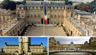 من أين يأتي ساكن الإليزيه من اللوفر ام حديقة فينسين؟