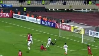 لقطة من المباراة 