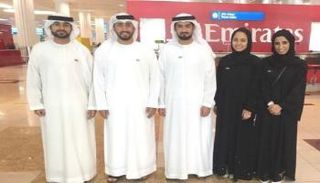 الوفد الشبابي الإماراتي المشارك 