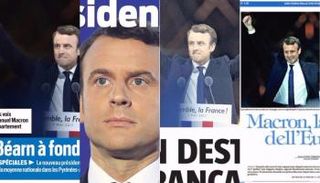 أصداء فوز ماكرون في الصحف العالمية