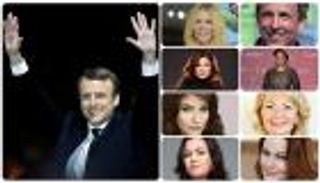 10 فنانين عالميين يهنئون ماكرون بفوزه برئاسة فرنسا