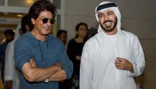 وصول شاروخان مطار دبي