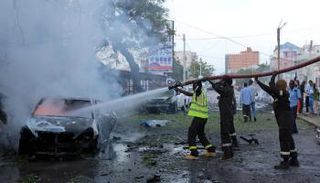 صورة من الانفجار 