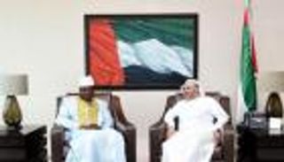 رئيس الإمارات يتلقى رسالة من رئيس جمهورية غينيا بيساو