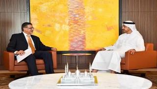 الشيخ عبد الله بن زايد يستقبل المدير العام لـ