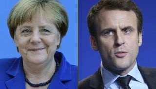 ميركل من أشد الداعمين لماكرون (الفرنسية)
