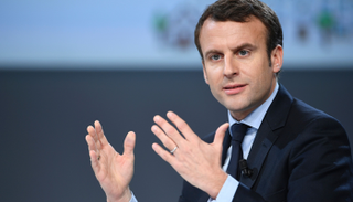 الرئيس الفرنسي الجديد إيمانويل ماكرون