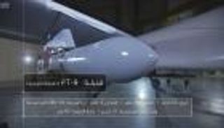 بالصور: السعودية تكشف عن طائرتها الاستراتيجية بدون طيار "صقر 1"